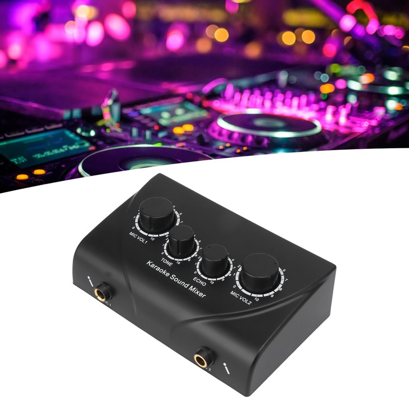 Mini Portable Sound Mixer Karaoke Sound Mixer for Companies Family