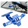 WS Porta Placa Matricula Universal Para Moto Ajustable Colores