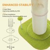 PEQULTI Flower Cat Scratching Post, Small Cat Tree, Scratcher for