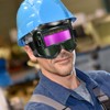 Welding Goggles for Men | Eye Protection Wrap-Around Welding Lens,Comfortable