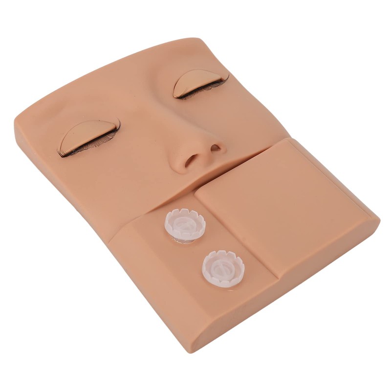 Lash Mannequin Head, 3 in 1 Eyelash Extension Mannequin Head