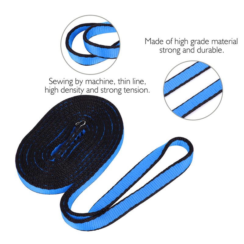 Mountaineering Climbing Load Bearing Flat Belt Strap Outdoor Safety Rope(120cm