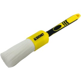 SIGNET 45643 Detail Brush, Large, White Pet, Total Length 8.8 inches (224 mm), Car Wash Supplies, Wet & Dry