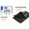 License Plate Holder 240 x 130 cm Number Plate Holder
