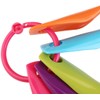 Small Spoon, Colourful Plastic Measuring Spoon, 5 Pieces Colourful Plastic