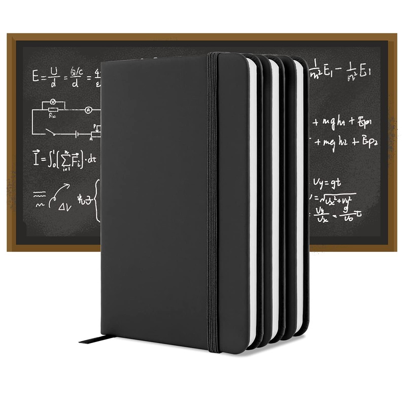 A6 Notebooks, Pocket Notebook Note Pads Small Notebooks Hardback Notebook