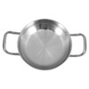 Kichvoe Small Hot Pot with Double Handles Cooking Pot for