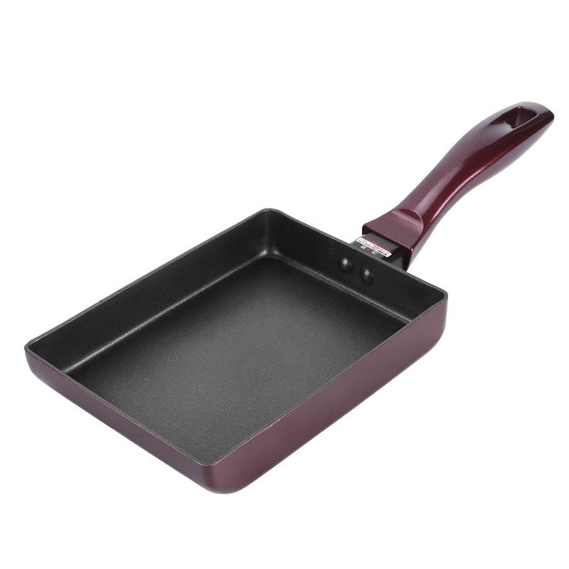 Frying Pan Smokeless NonStick Square Eggs Roll Aluminum Household Frying