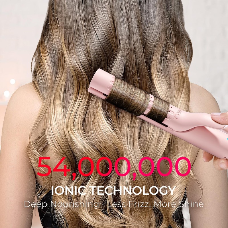 TYMO Airflow Curling Iron for Lasting Curls - Flat Iron
