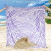 HIHOHO Beach Blanket Waterproof Sandproof Beach Mat 79”x 83” for