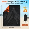 喜马拉雅 Lightweight Camping Blanket, Packable, Down Alternative, Puffy, Printed Wearable