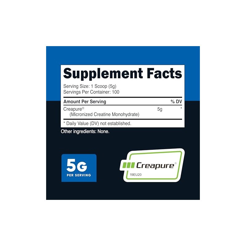 Nutricost Creapure® Creatine Monohydrate 500 Grams