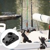 Maasechs 4 Pack Locking Side Deck Mounting Bracket Boat Fishing