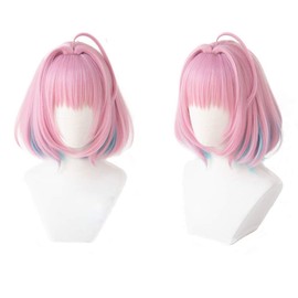 Cosplay Wig, Dreamy Dreaming Wind Wig, Pink, Idolmaster Cinderella Girls, Starlight Stage, Wig, Heat Resistant, Costume Accessory
