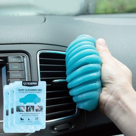 TICARVE - Paquete de 3 gel de limpieza para detalles de automóviles, masilla de ventilación de coche, gel de limpieza Goo, herramientas de detalle automático, limpiador de interiores de automóviles