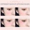 3-in-1 Matte Face Blush - Long-Lasting, Sweat-Resistant, Non-Greasy Makeup Powder