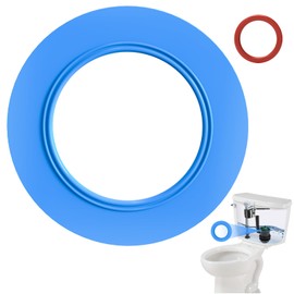 Flush Valve Seal for American Standard & Eljer Toilets, Toilet Tank Parts Leak-Proof Upgraded Silicone Replacement for 7301111-0070A, for Champion 4 & Titan 4 Models with O Rings