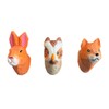 Wall Hooks, Forest Animals, Animal Heads, Wooden Coat Hooks, Set