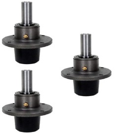 Set of 3 New Spindle Assembly Fits Encore, Ferris, Oregon, Rotary, Scag, Scagg, Universal, Universal Products, Wright Stander 36", 48", 52", 61", 72" Cut, Cheetah, Ferris, Sabre Tooth Tiger, Sc