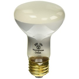 Westinghouse Lighting 0365400, 30 Watt, 120 Volt Frosted Incand R20 Light Bulb, 2000 Hour 215 Lumen