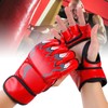 Half Finger Boxing Gloves Punching Bag Open Palms Fighting Kickboxing
