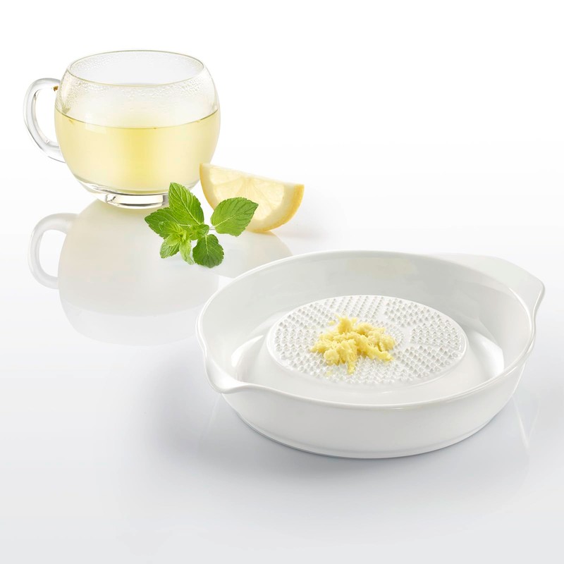 Westmark Round Ceramic Grater 180ml White Regular Size