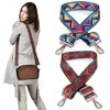 ktxaby Pack of 2 Interchangeable Straps for Bags, Colourful Bag