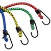 Ram® 10 x Bungee Cords With Hooks Heavy Duty Pack
