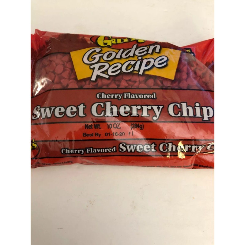 Gurley's 1-Gurley Sweet Cherry flavored red baking chips morsels mash