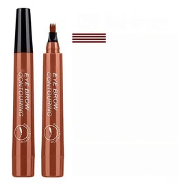 Professional Eyebrow Pencil, Waterproof, Easy and Easy to Shape Eyebrows, Long Lasting, Eyebrow Pencil (Red-brown)