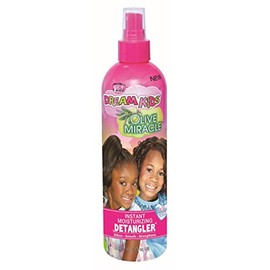 African Pride Dream Kids Olive Miracle Detangler 8 Ounce (235ml) (2 Pack)