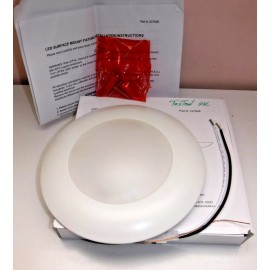 Intertek #227926 Led 15w Luminária de montagem em superfície 940 Lúmens Acabamento Branco 7"