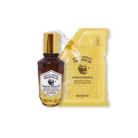 Skinfood Royal Honey Propolis Enrich Essence Refill Plan (50ml+50ml) / 스킨푸드 로열허니 프로폴리스 인리치 에센스 리필기획(50ml+50ml)