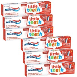 Macleans 6x Macleans Little Teeth Toothpaste 4-6 years 63g