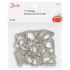 D Rings 1in Nickel