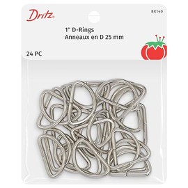 D Rings 1in Nickel