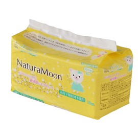 Natural Lunar Sanitary Napkins, For Many Days, Without Feathers, Pack of 18