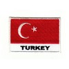 Turkey Flag Iron-On Patch Iron-On Patch Iron-On Patch Size 7.3