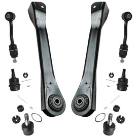 Detroit Axle - 8pc Front End Suspension Kit for 1996 1997 1998 Jeep Grand Cherokee 2 Upper Control Arms 4 Upper & Lower Ball Joints 2 Sway Bar Links Replacement