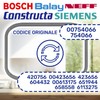 Oven Door Seal 450x340 mm with the Original Code 00754066