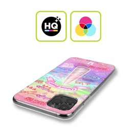 Head Case Designs Magisches Horn Einhorn Power! Soft Gel Huelle kompatibel mit Sharp Aquos Sense2 SHV43