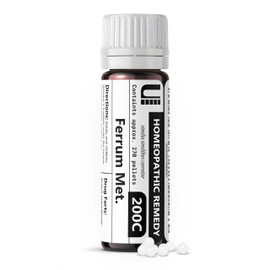 Ferrum Metallicum 200C Homeopathic Remedy, 270 Pellets
