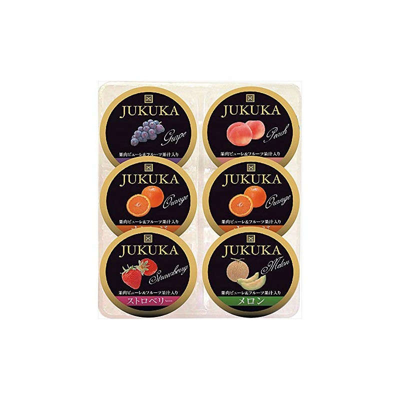 Kanazawa Kenroku Confectionery Box JK-6 Jelly Assortment, 11.1 oz (312
