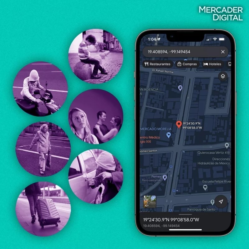 Mercader Digital Mini Localizador Magnético Gf-07 Rastreador Gps Recargable