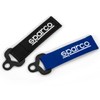 Sparco S099070NR Set 1 Leather Keyring Black