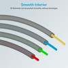 Ultra-Smooth PTFE Tube for 1.75mm Filament with Cutter for Extruder,2.5mm