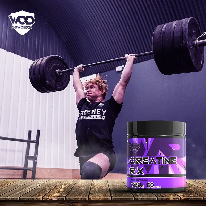 Creatine Monohydrate Powder, Suitable for Vegans, Unflavoured, Scoop Included -