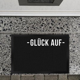 trendaffe Happiness on Dialect Greetings Door Mat XL