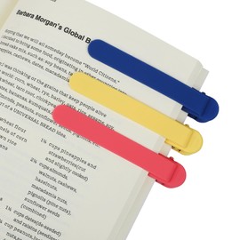 Automatic Bookmark, Personalised Bookmark, Silicone Bookmarks, Children, Nistarce Cute Intelligent Bookmark for Women Men Reading Lovers Pack of 3