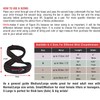 Helly Figure 8 Straps for Heavy Duty Weightlifting, Weightlifting, Powerlifter,